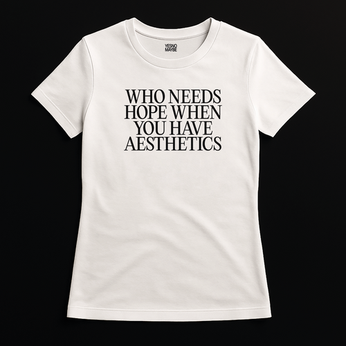 Aesthetic Manifesto Tee - Fitted